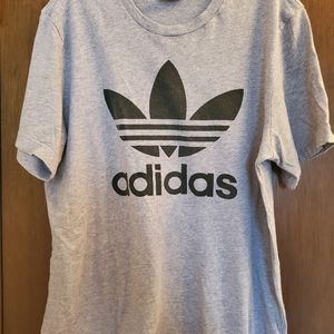 Men Adidas gray t-shirt